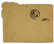 Samuel Clemens Envelope Signed From 1891
